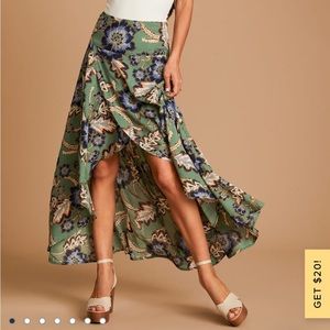 O'Neill high low maxi skirt